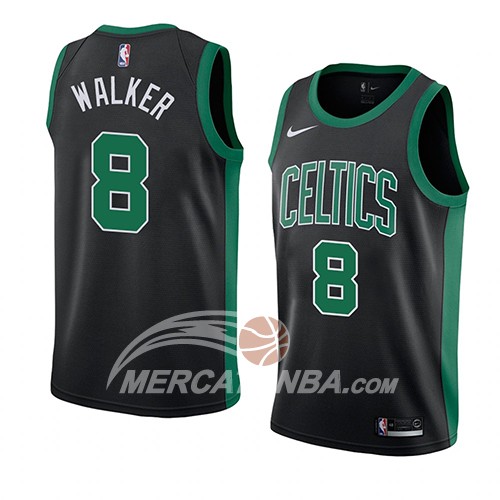 Maglia Boston Celtics Kemba Walker Statement 2019-20 Nero